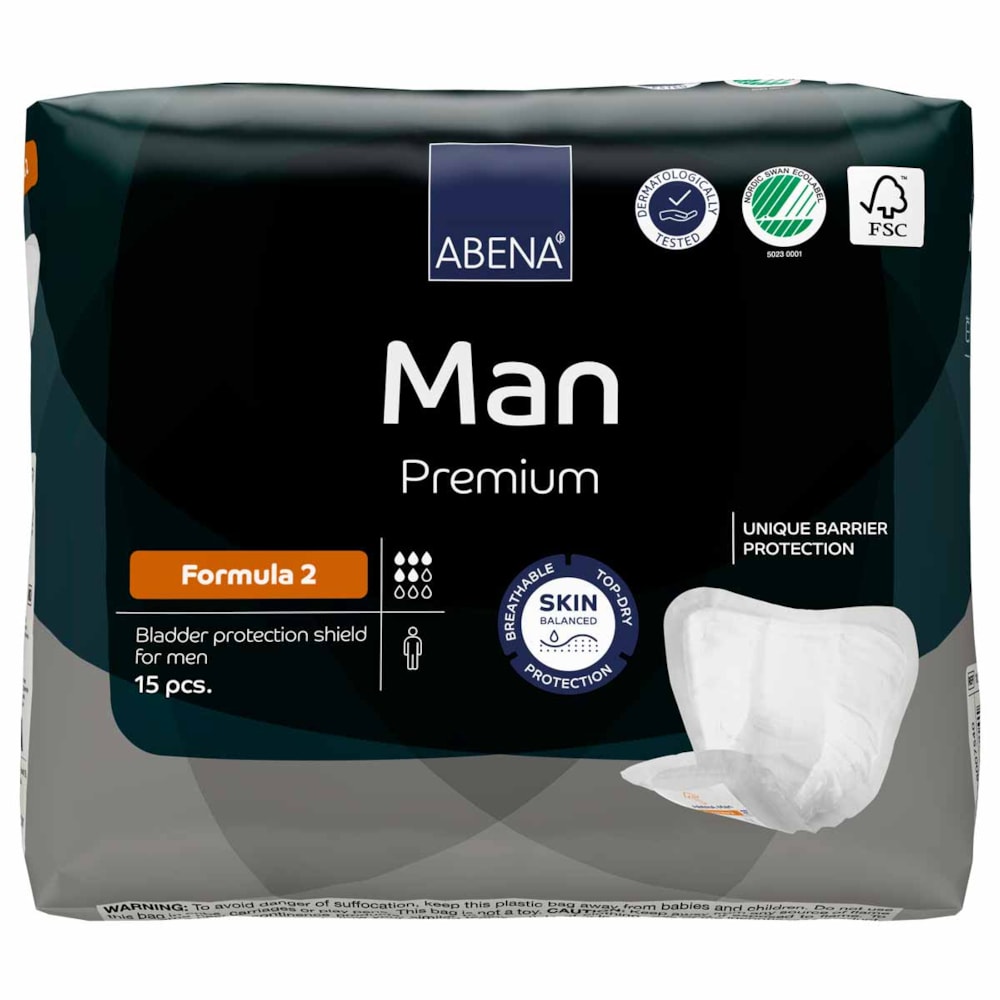 Abena Man Formula 2 Absorvente Masculino com 15
