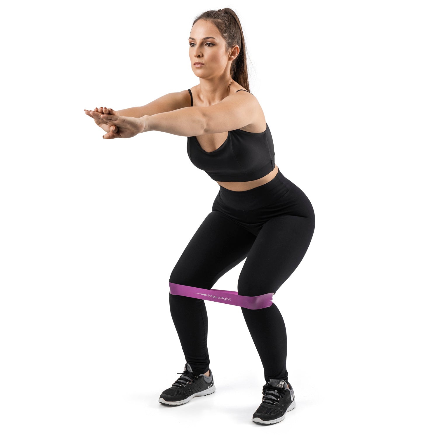 Mini Band Hidrolight Kit com 3 Loop Bands para Exercícios