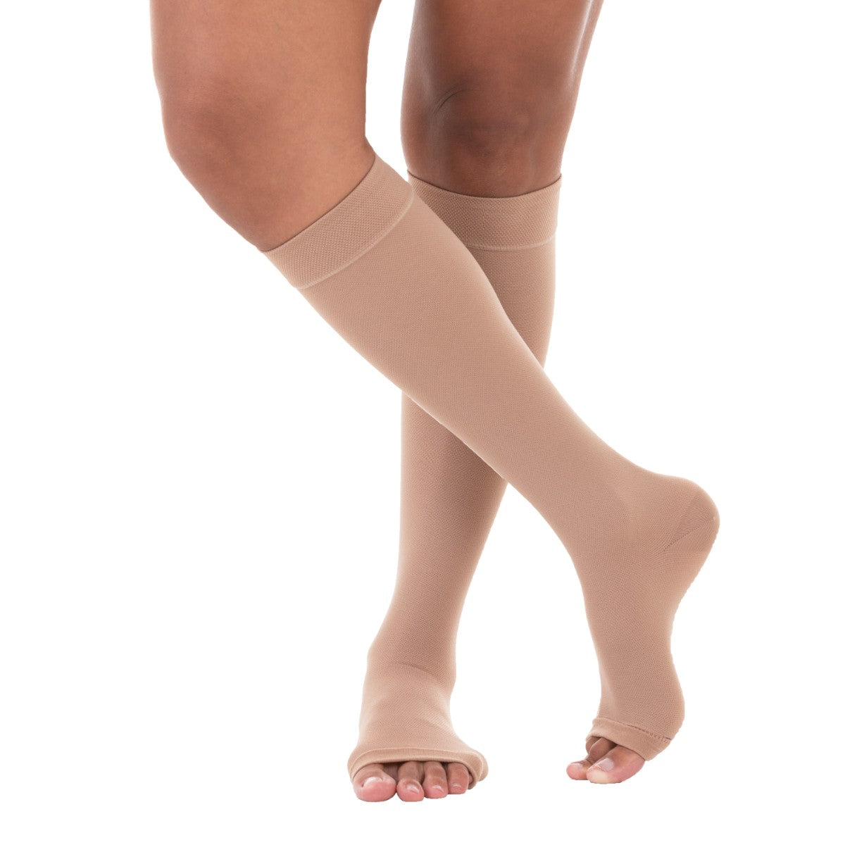 Meia Venosan com Zíper 20-30 mmHg 3/4 Comfortline Cotton