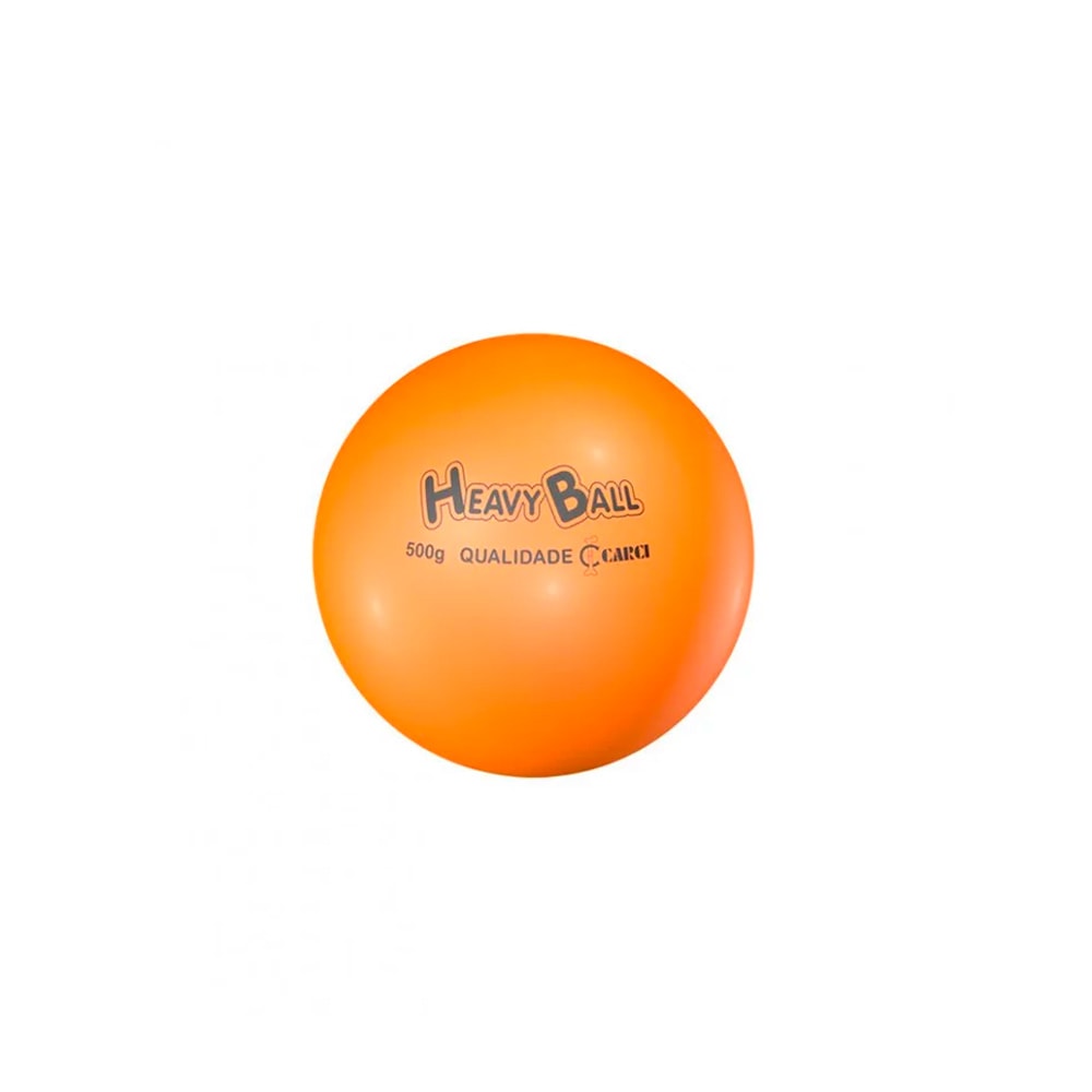 Bola Tonificadora Heavy Ball Carci - LARANJA 0,5KG