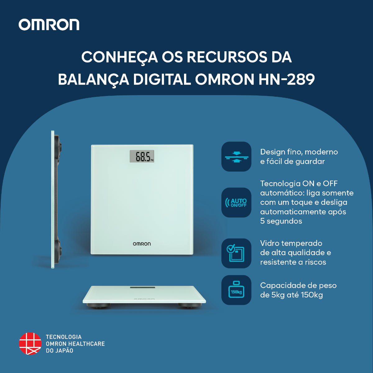 Balança Digital Omron HN-289