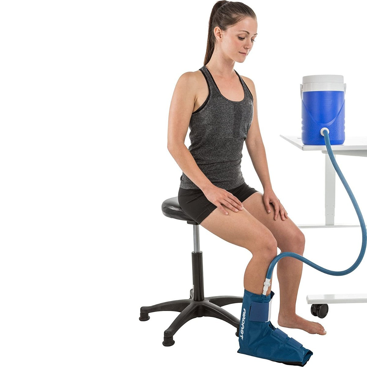 Kit Cryo Cuff Aircast para Tornozelo com Cooler e Aplicador