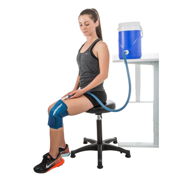 Kit Cryo Cuff Aircast para Joelho com Cooler e Aplicador
