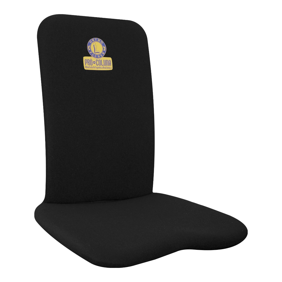 Assento Ortopédico Pró Coluna Ortho Pauher AC001 Preto - FisioStore