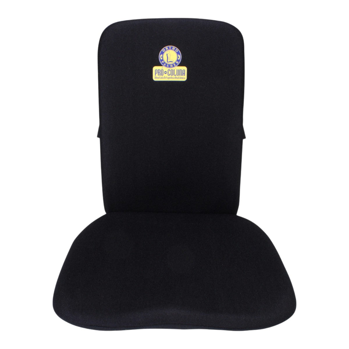 Assento Ortopédico Pró Coluna Ortho Pauher AC001 Preto - FisioStore