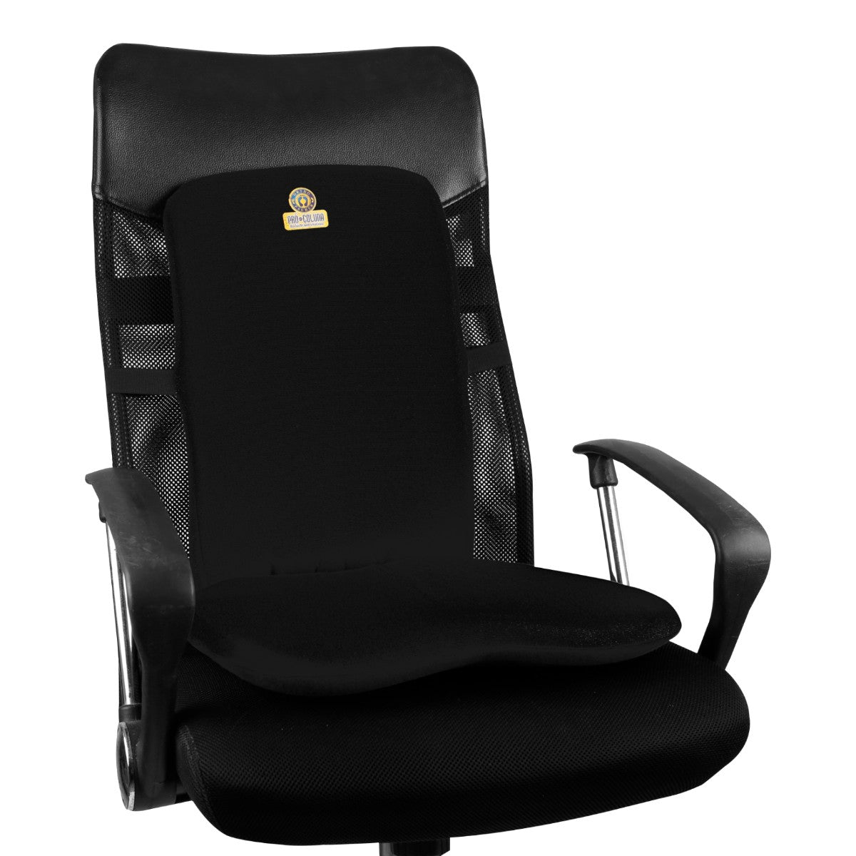 Assento Ortopédico Pró Coluna Ortho Pauher AC001 Preto - FisioStore