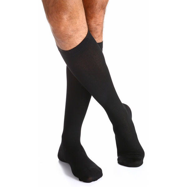 Meia Sigvaris Algodão Super 20-30 mmHg 3/4 Cotton Comfort