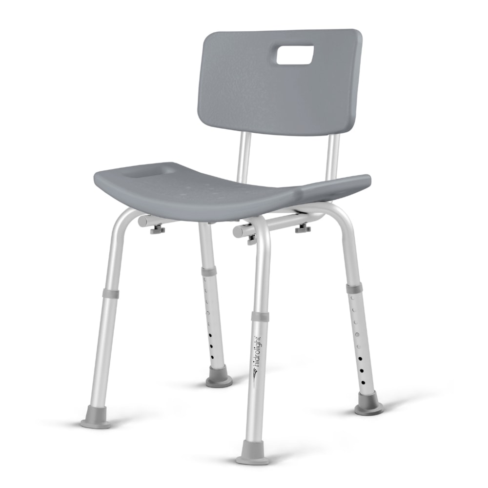 Banco para Banho Com Encosto Hidrolight SC201 - FisioStore