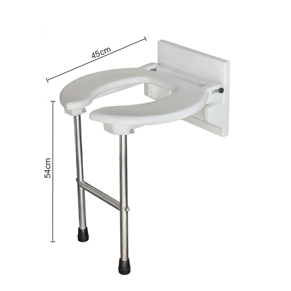 Banco para Banho Dobrável Carci Sit Box - FisioStore