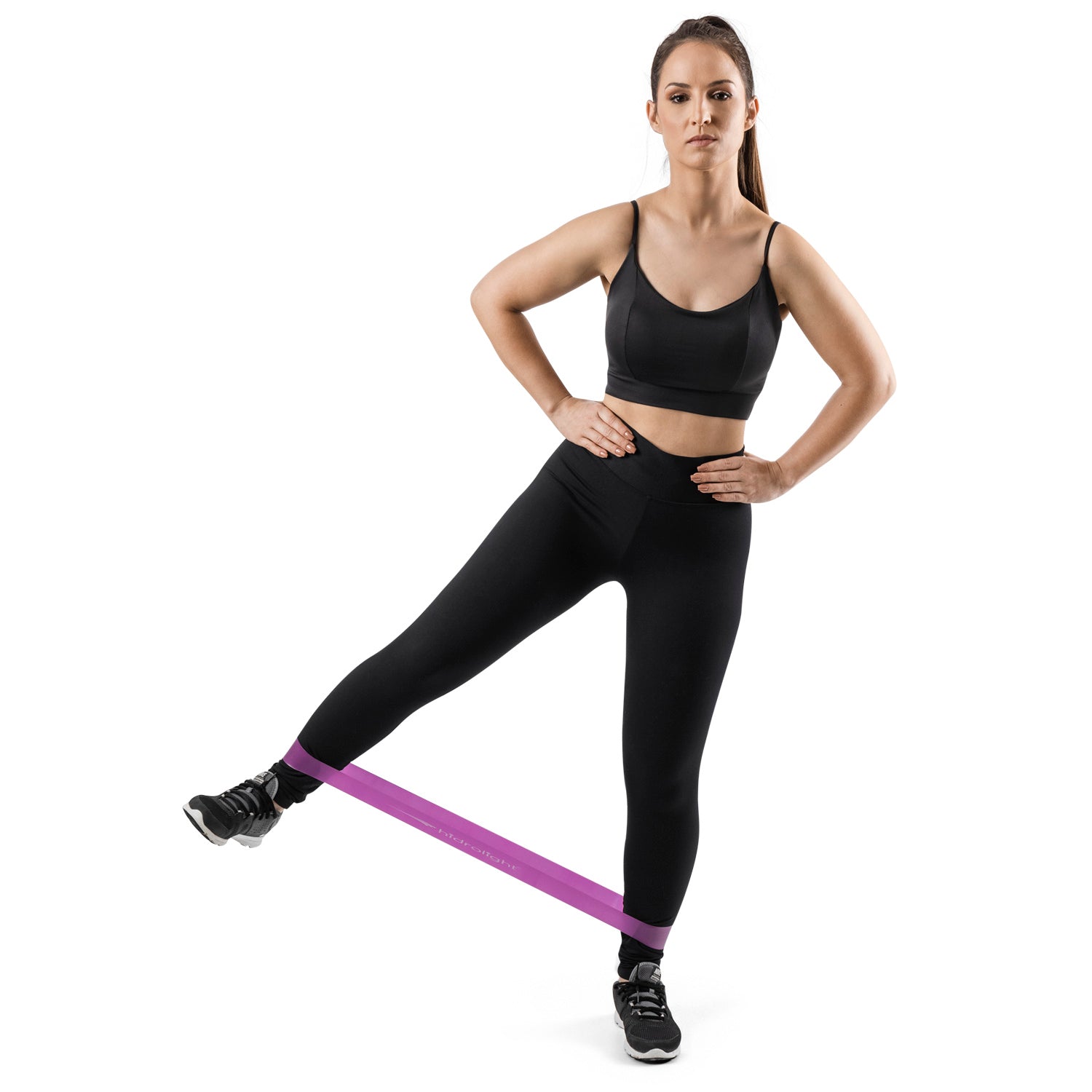 Mini Band Hidrolight Kit com 3 Loop Bands para Exercícios