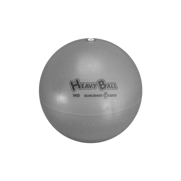 Bola Tonificadora Heavy Ball Carci - PRATA 1KG - FisioStore