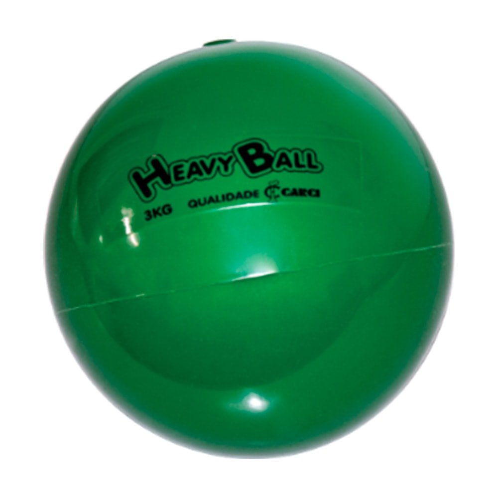 Bola Tonificadora Heavy Ball Carci - VERDE 3KG - FisioStore