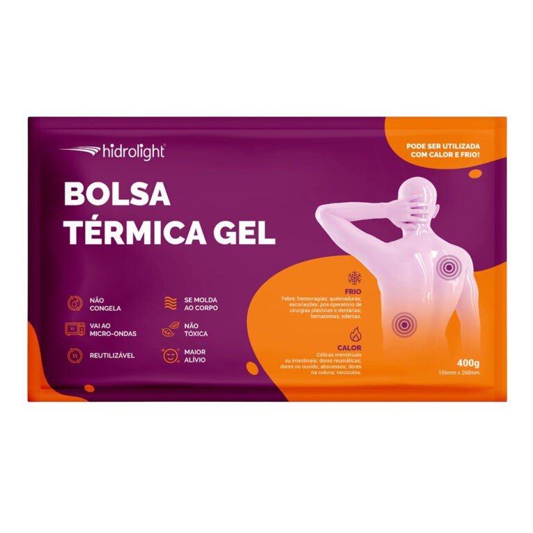 Bolsa Térmica Gel Hidrolight 400g BT101 - FisioStore