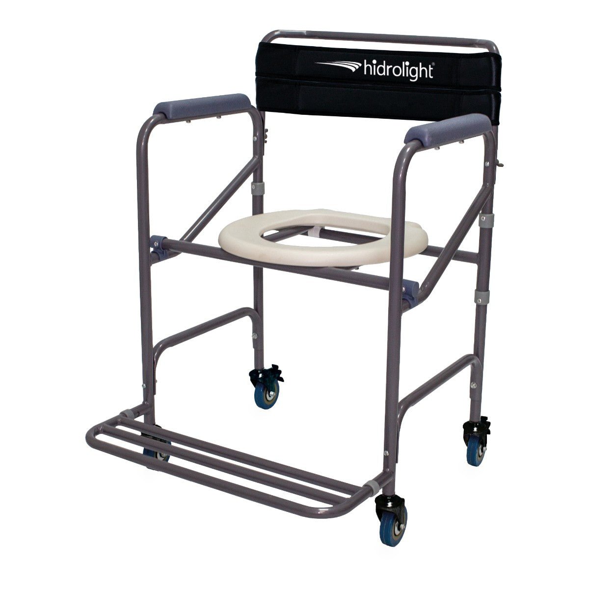 Cadeira Banho Aço Desmontável 120kg SC105 Hidrolight - FisioStore