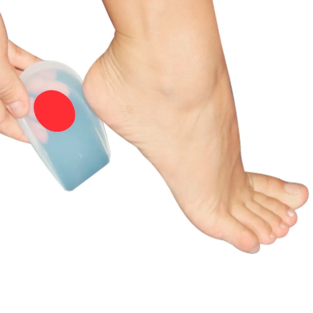 Calcanheira de Silicone Silisporte Ortho Pauher 1012 Par - FisioStore