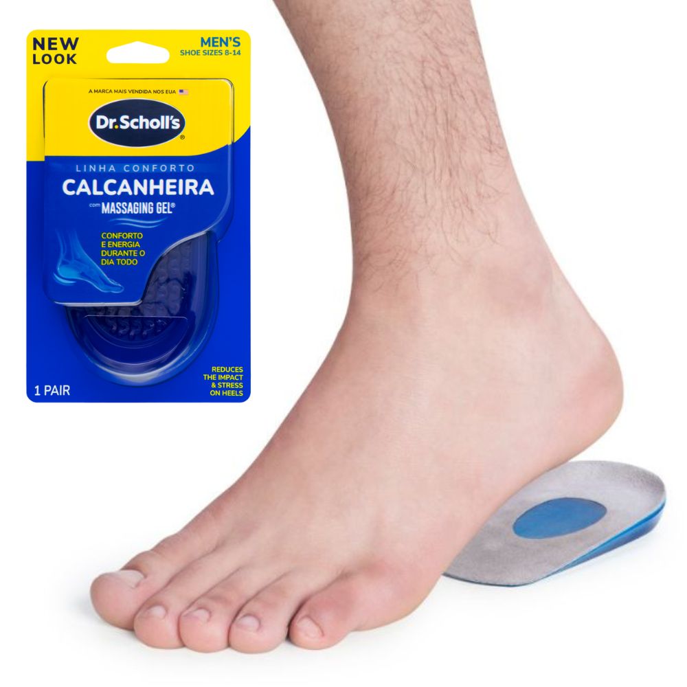 Calcanheira Dr Scholl's Massaging Gel Par - FisioStore