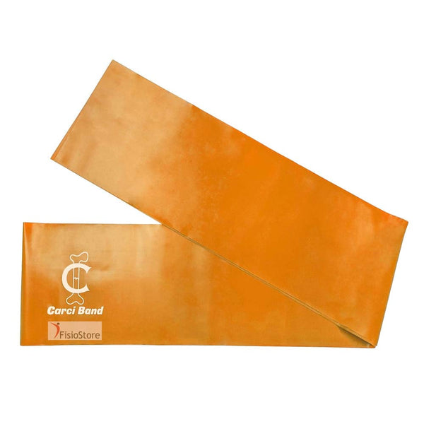 Faixa Elástica para Exercícios Carci Band Ouro 1,5m Força 7 Máxima