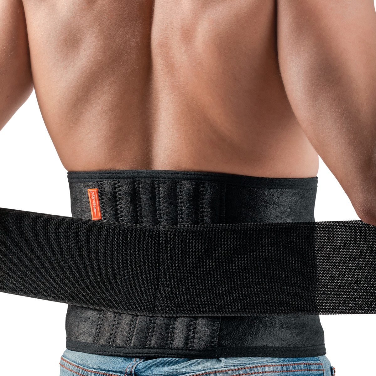 Cinta Lombar com Hastes de Aço Flexíveis Hidrolight OR72 - FisioStore