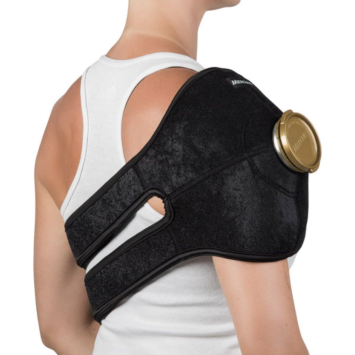 Cinta para Bolsa de Gelo Flexível Costas e Ombros Mercur (Sem Bolsa) - FisioStore