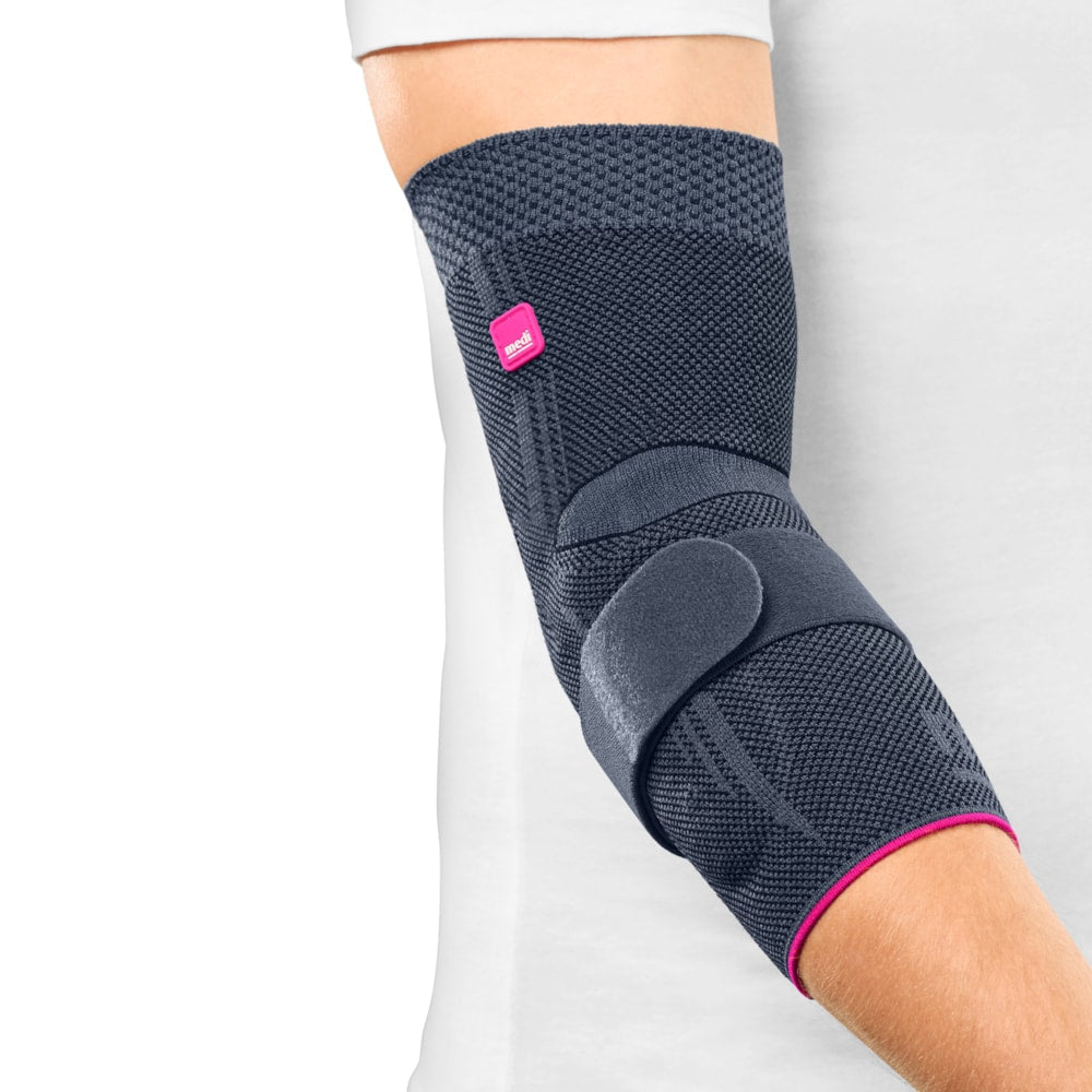 Cotoveleira Elástica Epicomed Medi com Almofadas de Silicone - FisioStore