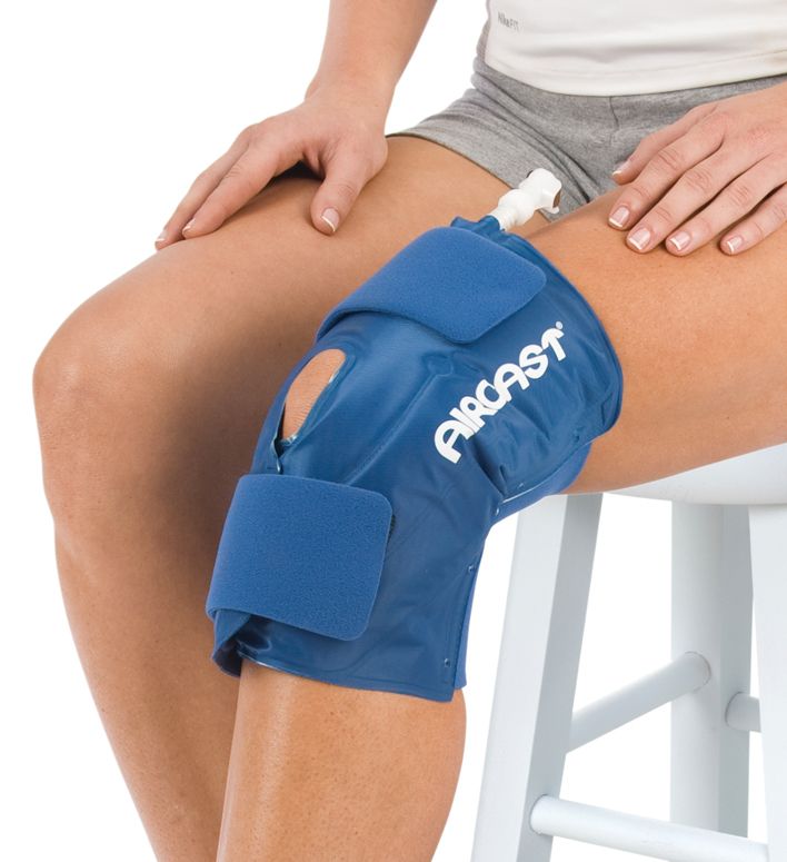 Cryo Cuff de Joelho Aircast Aplicador para Crioterapia - FisioStore