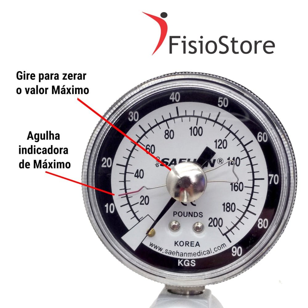 Dinamômetro de Mão SH5001 Saehan Corp - FisioStore