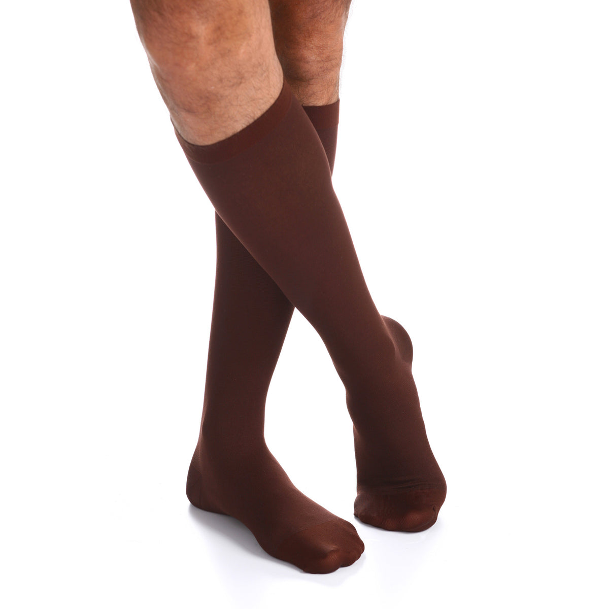 Meia Sigvaris Algodão Super 20-30 mmHg 3/4 Cotton Comfort