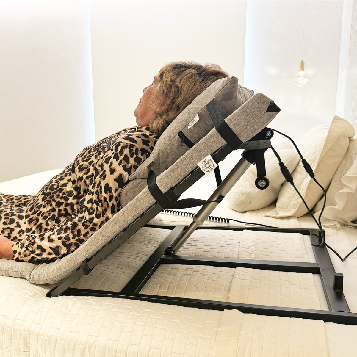 Encosto para Cama Reclinável Automático Levita Pró Ortho Pauher LF02 - FisioStore