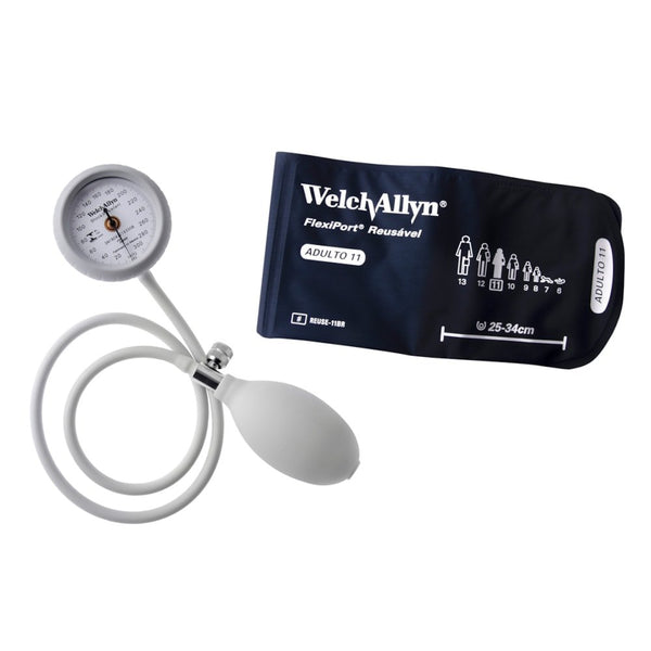 Esfigmomanometro Welch Allyn DS44 Durashock FlexiPort Adulto - FisioStore