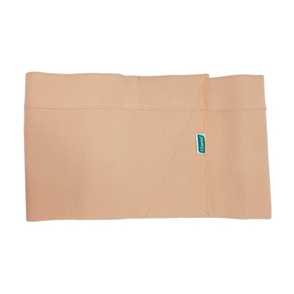 Faixa Abdominal Elástica Chantal - M - 25CM C/ BARBATANAS - FisioStore