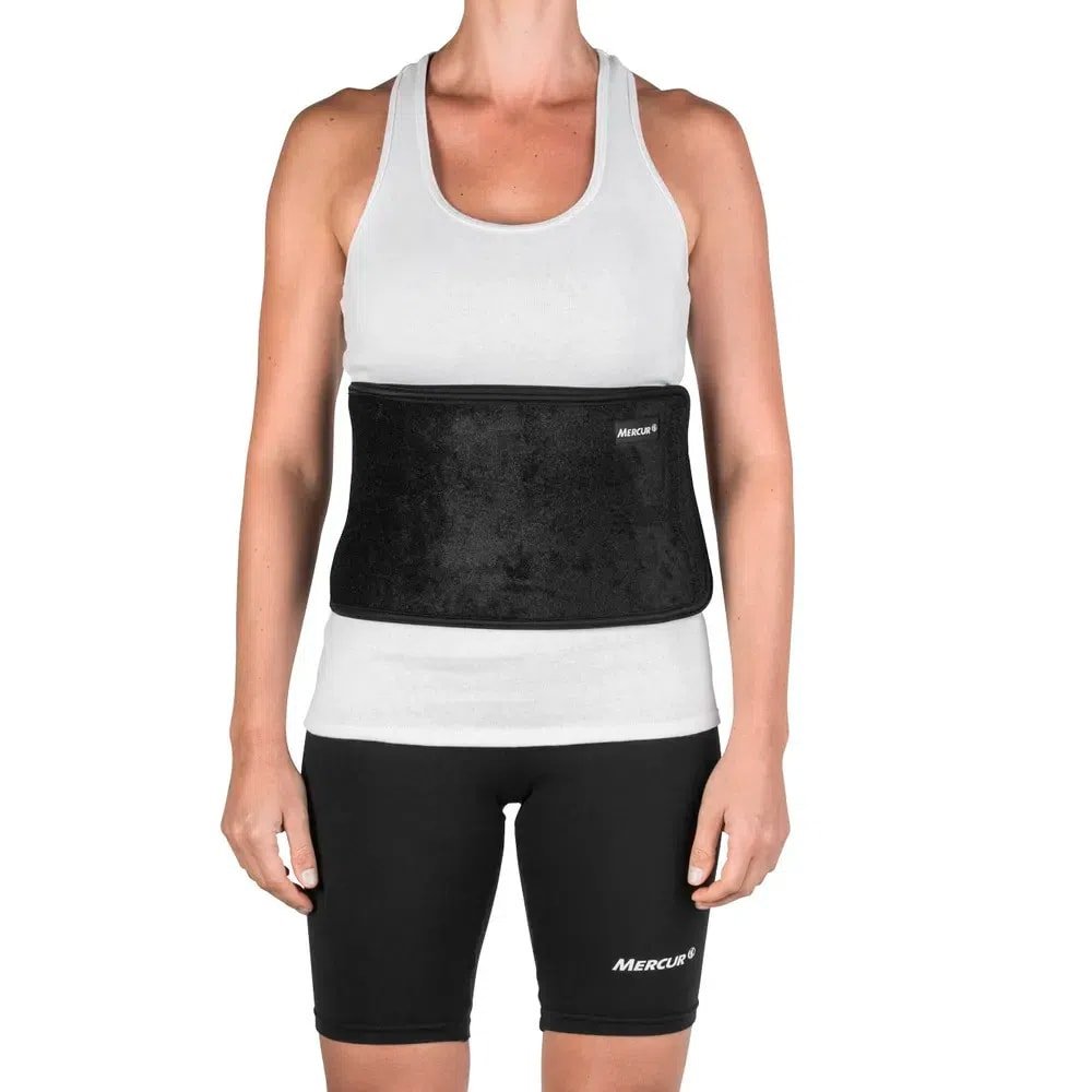 Faixa Abdominal Neoprene Mercur com Hastes Flexíveis - FisioStore
