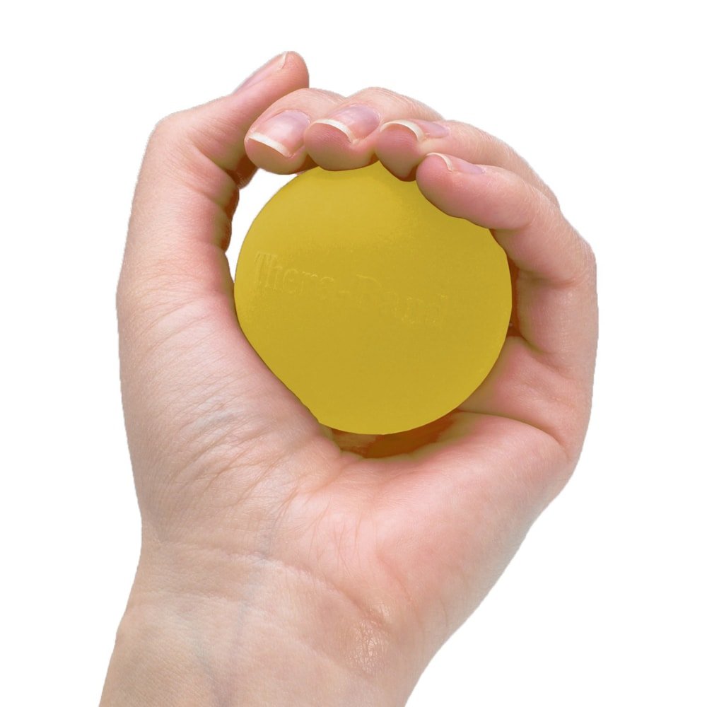 Hand Exerciser Theraband Bola para Exercicio de Mãos e Dedos - FisioStore