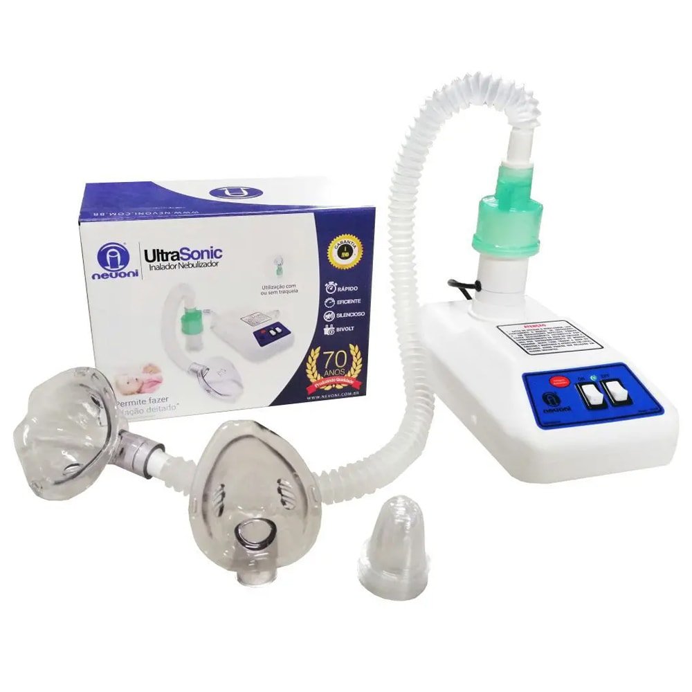 Inalador Nevoni UltraSonic 13013S - FisioStore