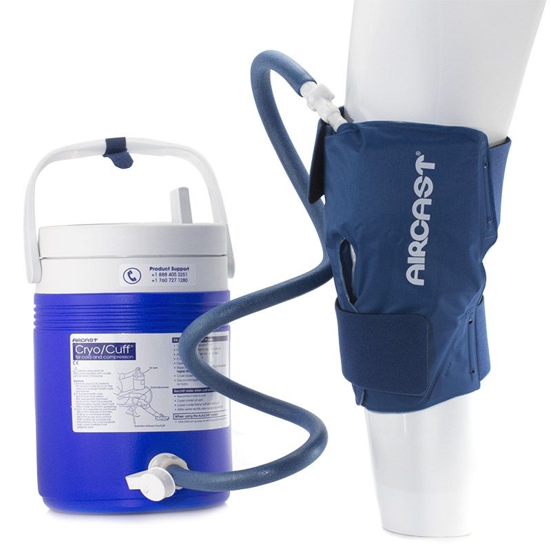 Kit Cryo Cuff Aircast para Joelho com Cooler e Aplicador - FisioStore