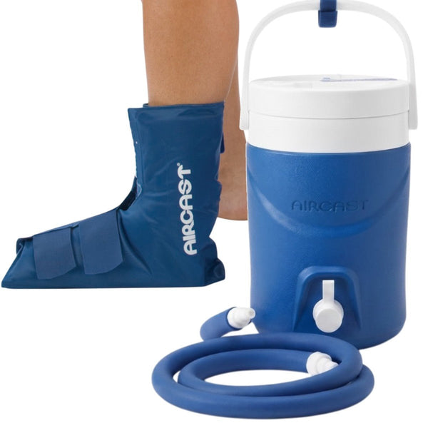 Kit Cryo Cuff Aircast para Tornozelo com Cooler e Aplicador - FisioStore
