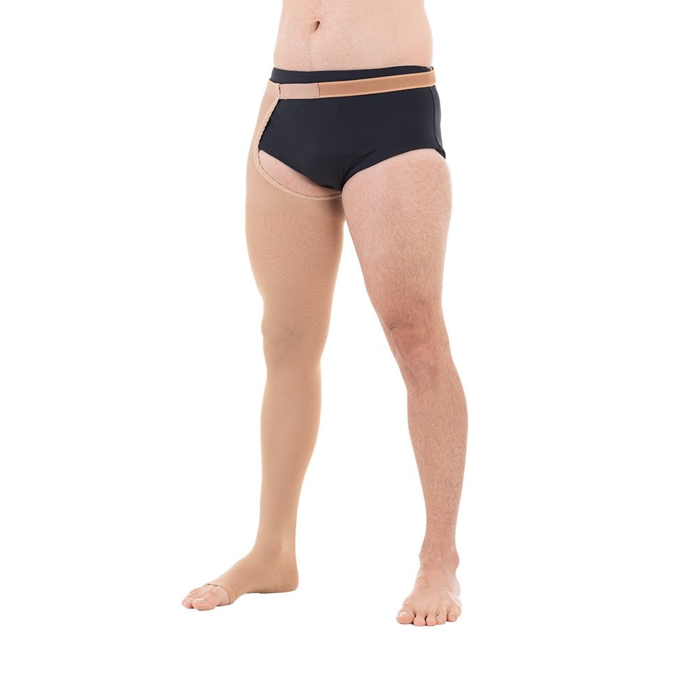 Meia Coxa com Cinta Venosan Ultraline 30 - 40 mmHg 7/8 - FisioStore