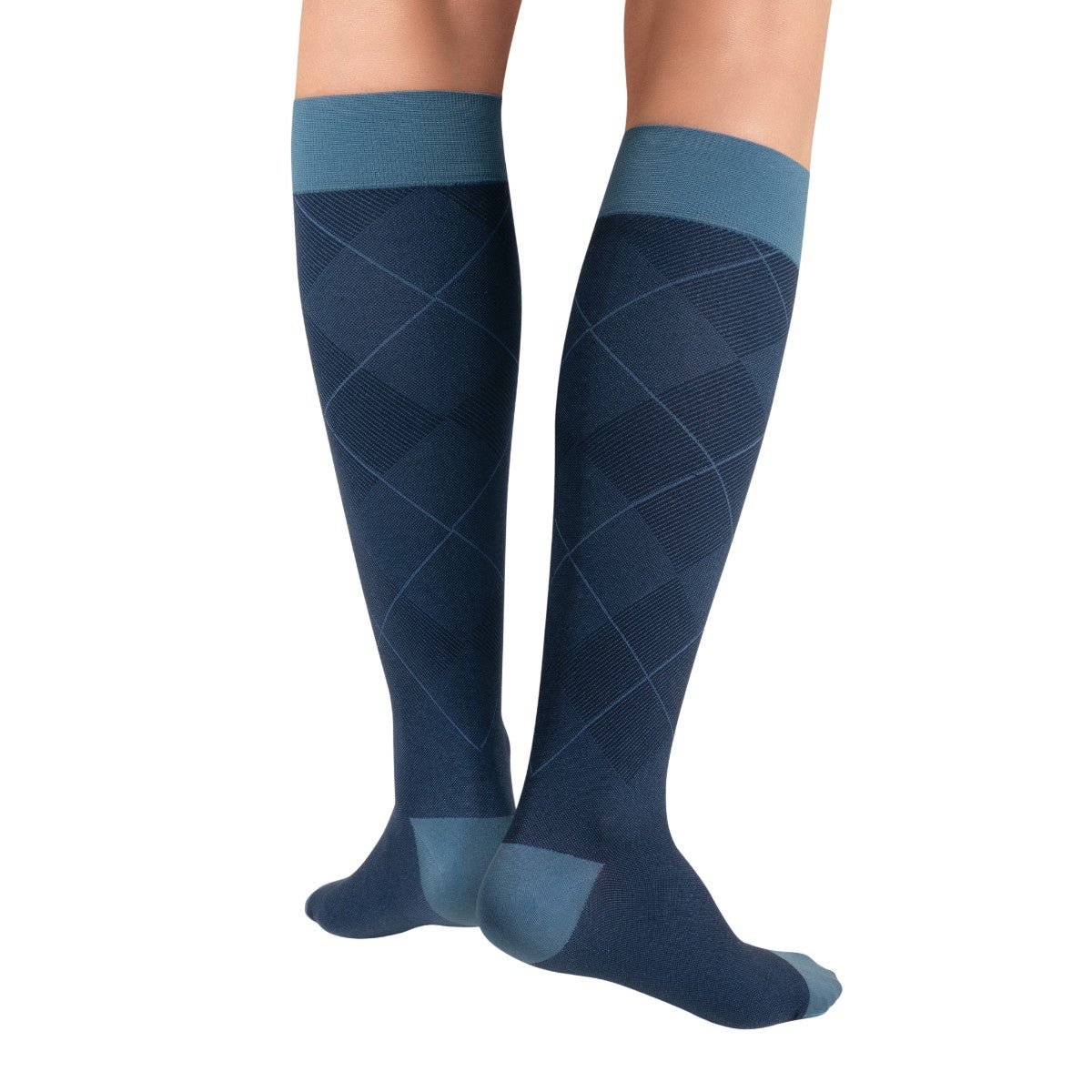 Meia Jobst Style 20 - 30 mmHg 3/4 Casual Pattern - FisioStore