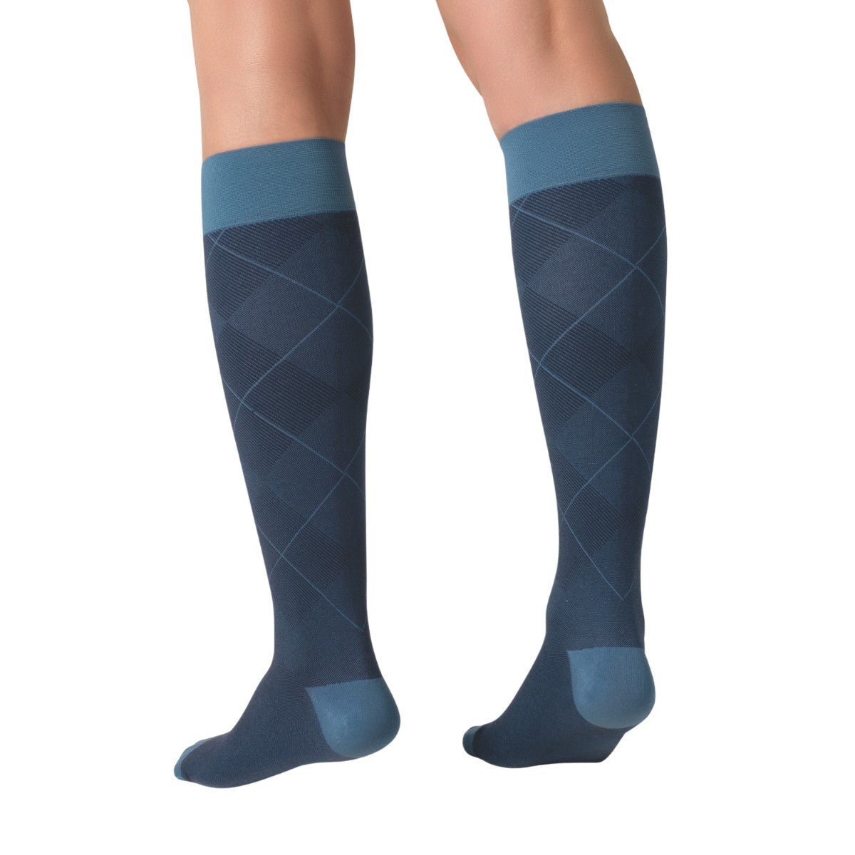 Meia Jobst Style 20 - 30 mmHg 3/4 Casual Pattern - FisioStore