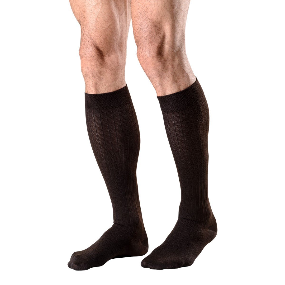 Meia Sigvaris 3/4 Masculina Actitud Canelada 15 - 20 mmHg - FisioStore