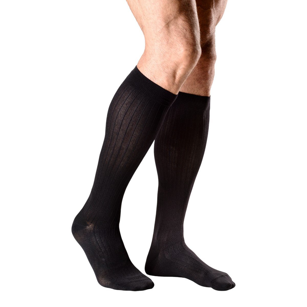 Meia Sigvaris 3/4 Masculina Actitud Canelada 15 - 20 mmHg - FisioStore