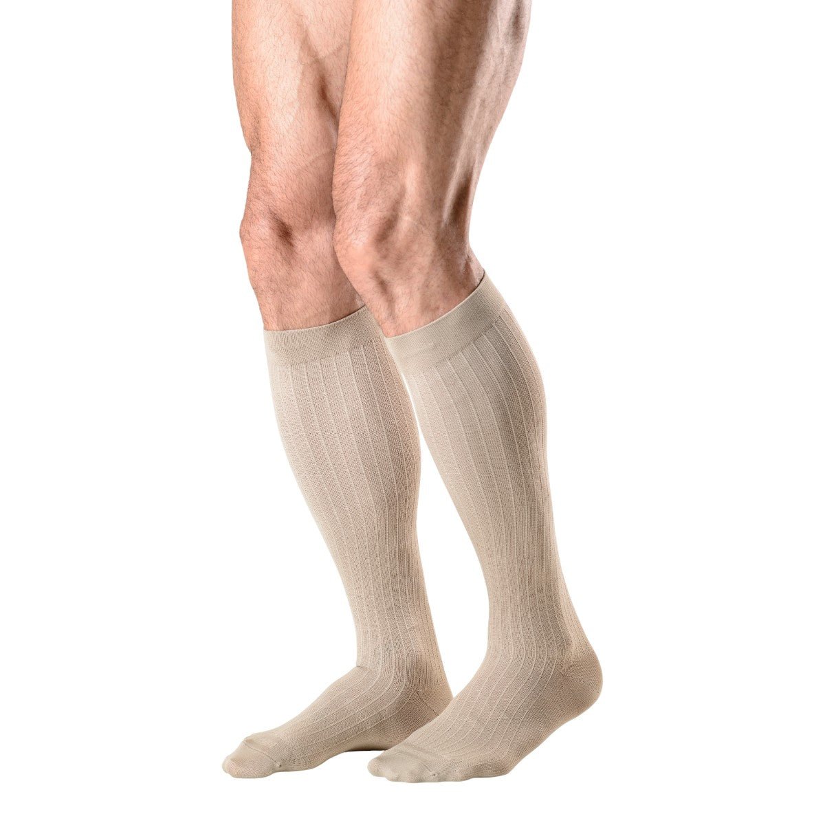 Meia Sigvaris 3/4 Masculina Actitud Canelada 15 - 20 mmHg - FisioStore