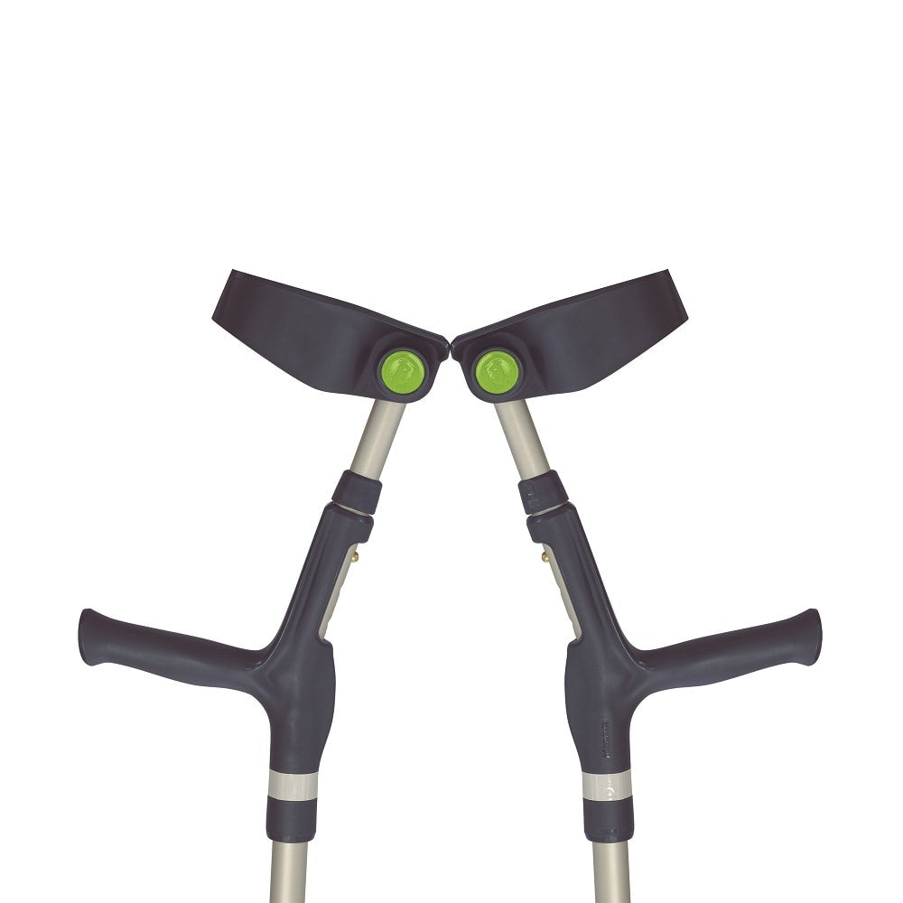 Muleta Canadense Articulada Mercur BC1561 (Par) - FisioStore