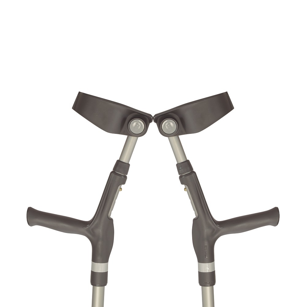 Muleta Canadense Articulada Mercur BC1561 (Par) - FisioStore