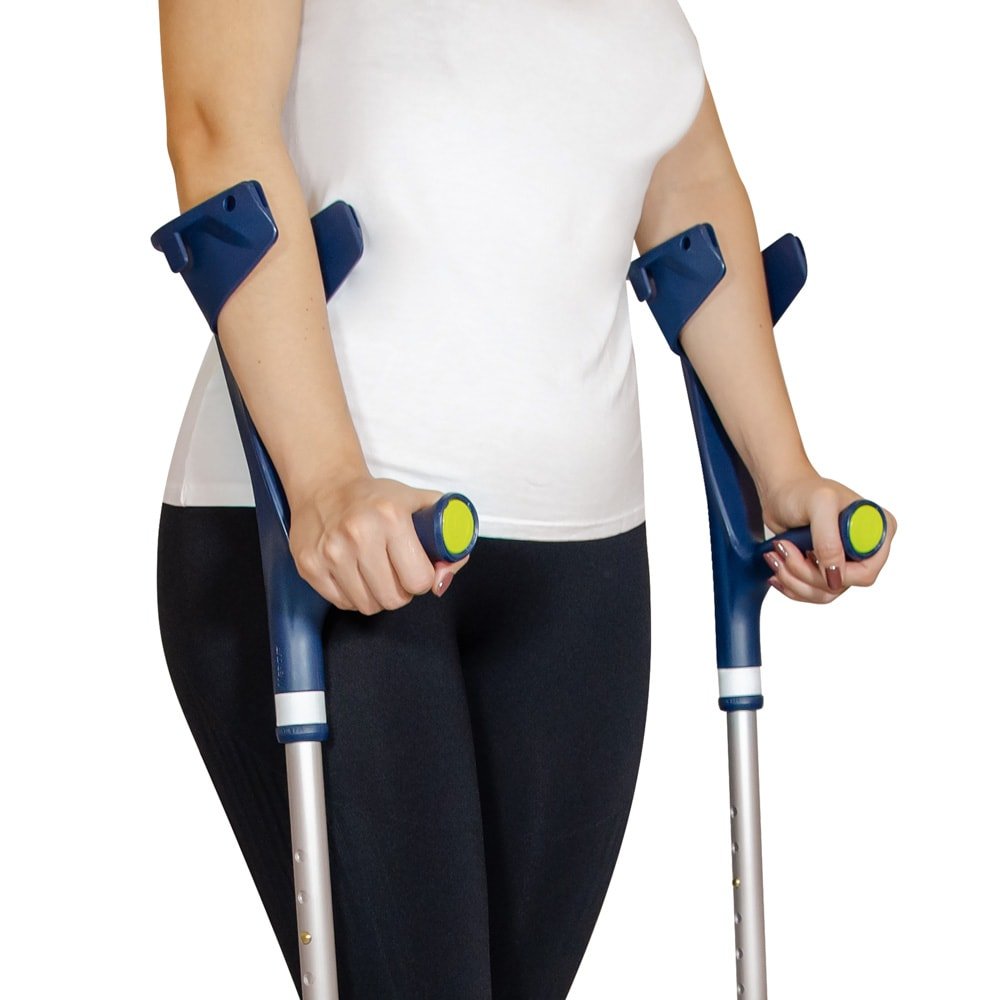 Muleta Canadense Dobravel Mercur BC1558 (Par) - FisioStore