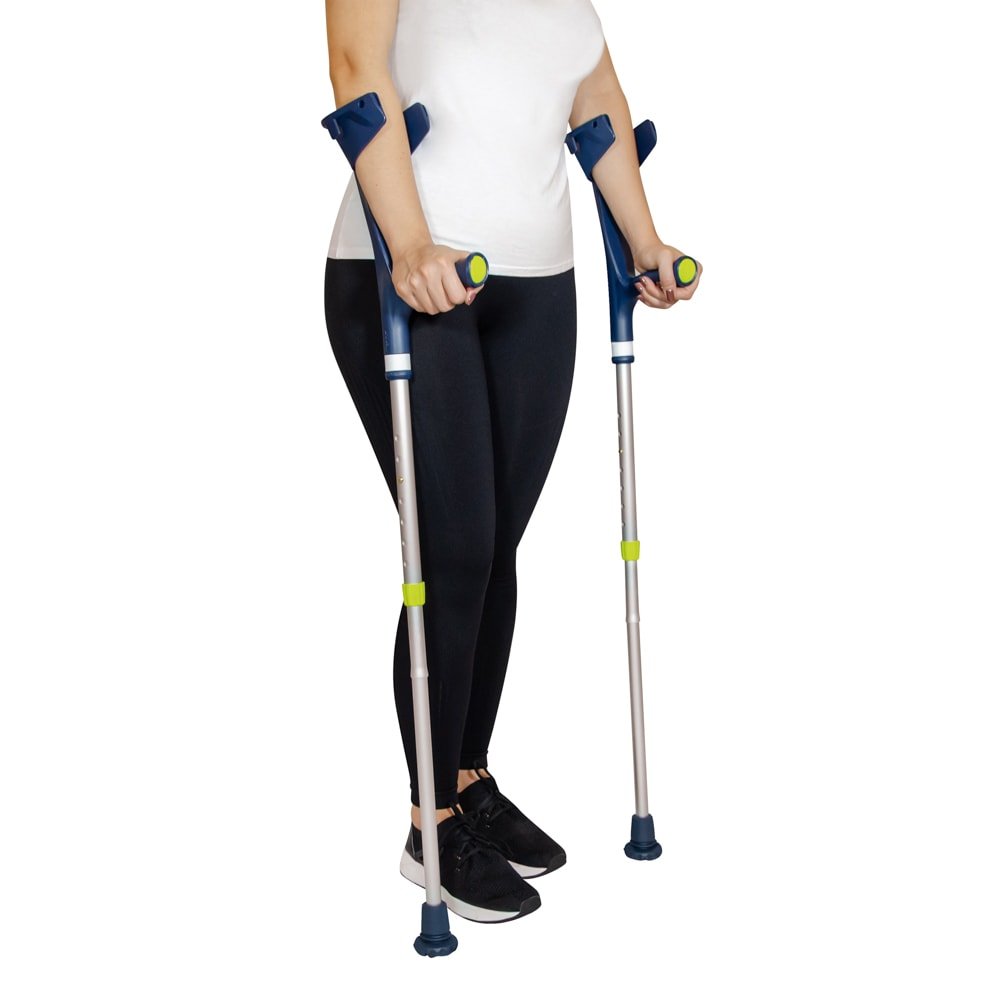 Muleta Canadense Dobravel Mercur BC1558 (Par) - FisioStore