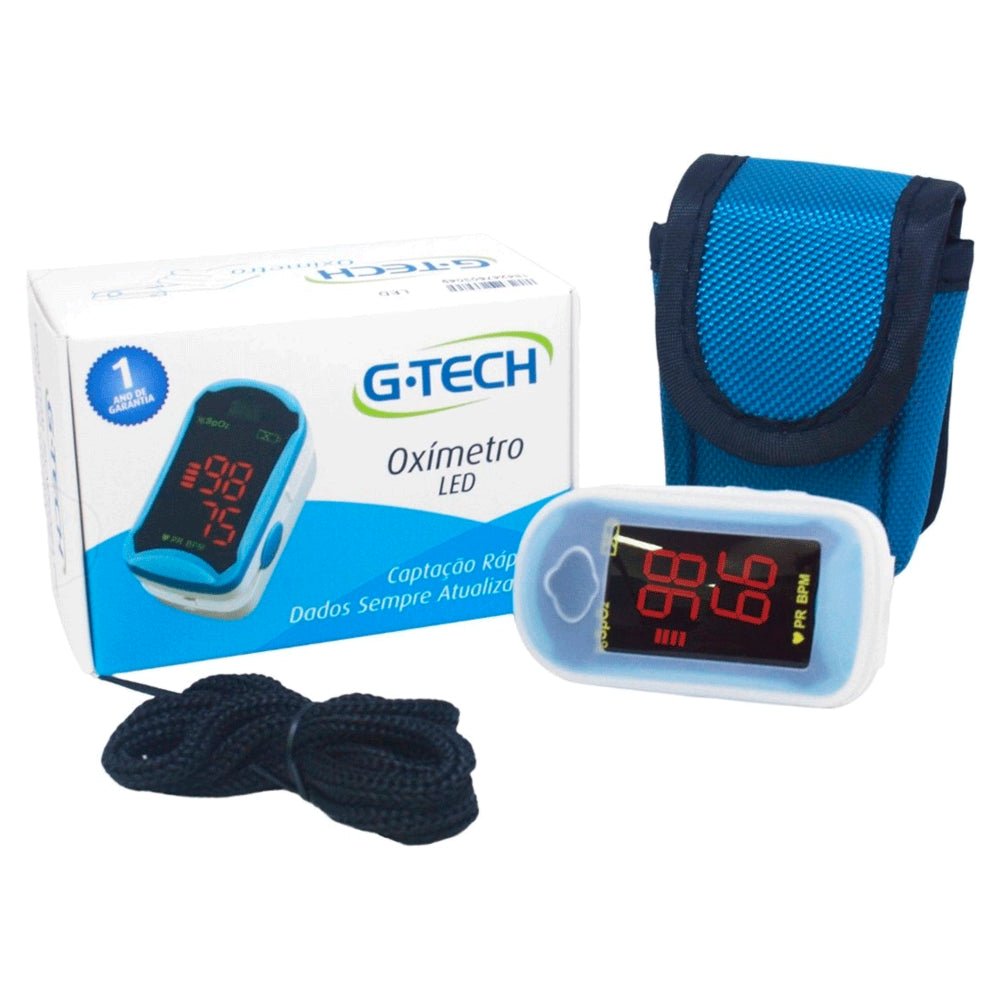 Oximetro de Dedo G - Tech LED - FisioStore
