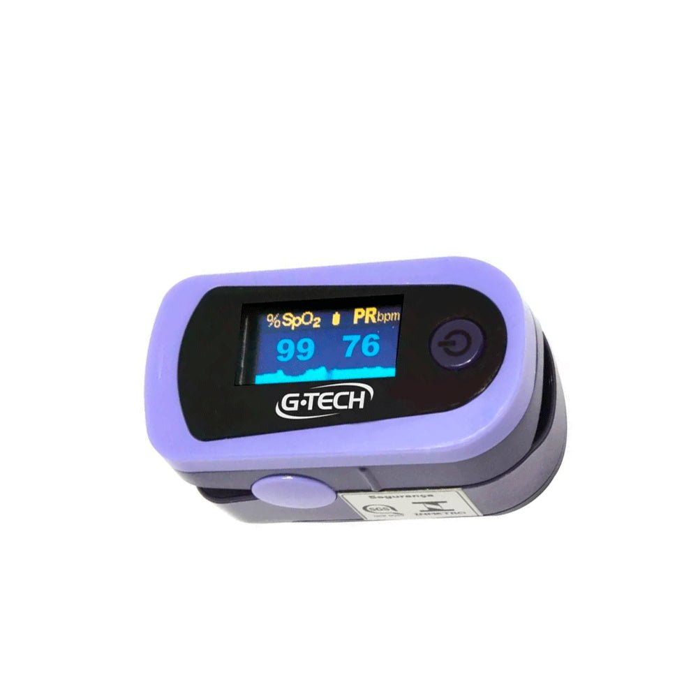 Oximetro de Dedo G - Tech OLED GRAPH - FisioStore