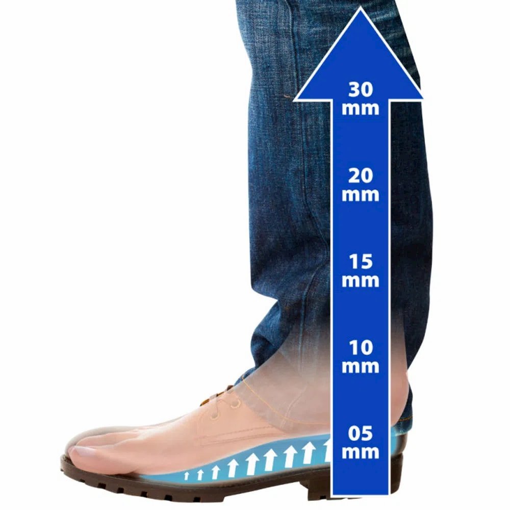 Palmilha 3/4 para Compensar Altura Siligel Ortho Pauher 7007 e 7008 Unid - FisioStore