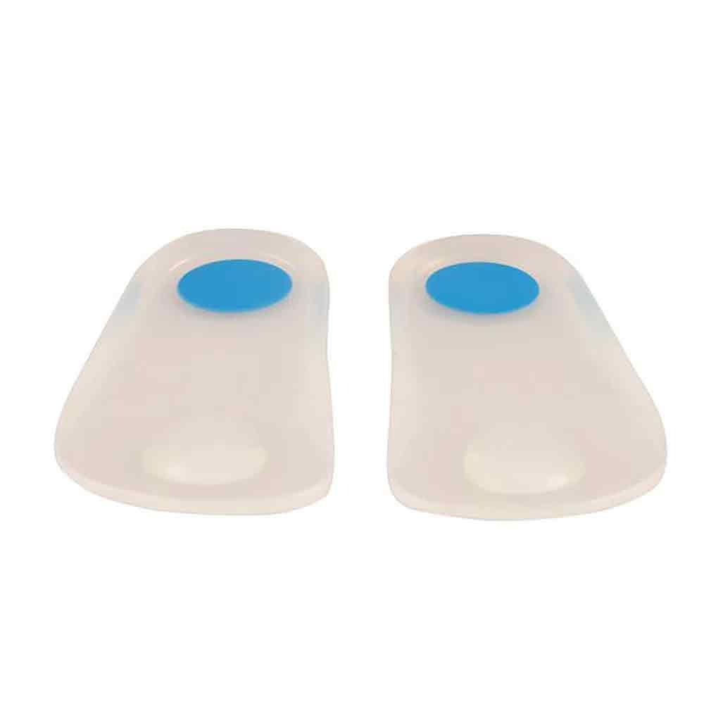 Palmilha de Silicone 3/4 com Piloto e Ponto Azul Ortho Pauher 5002 Par - FisioStore