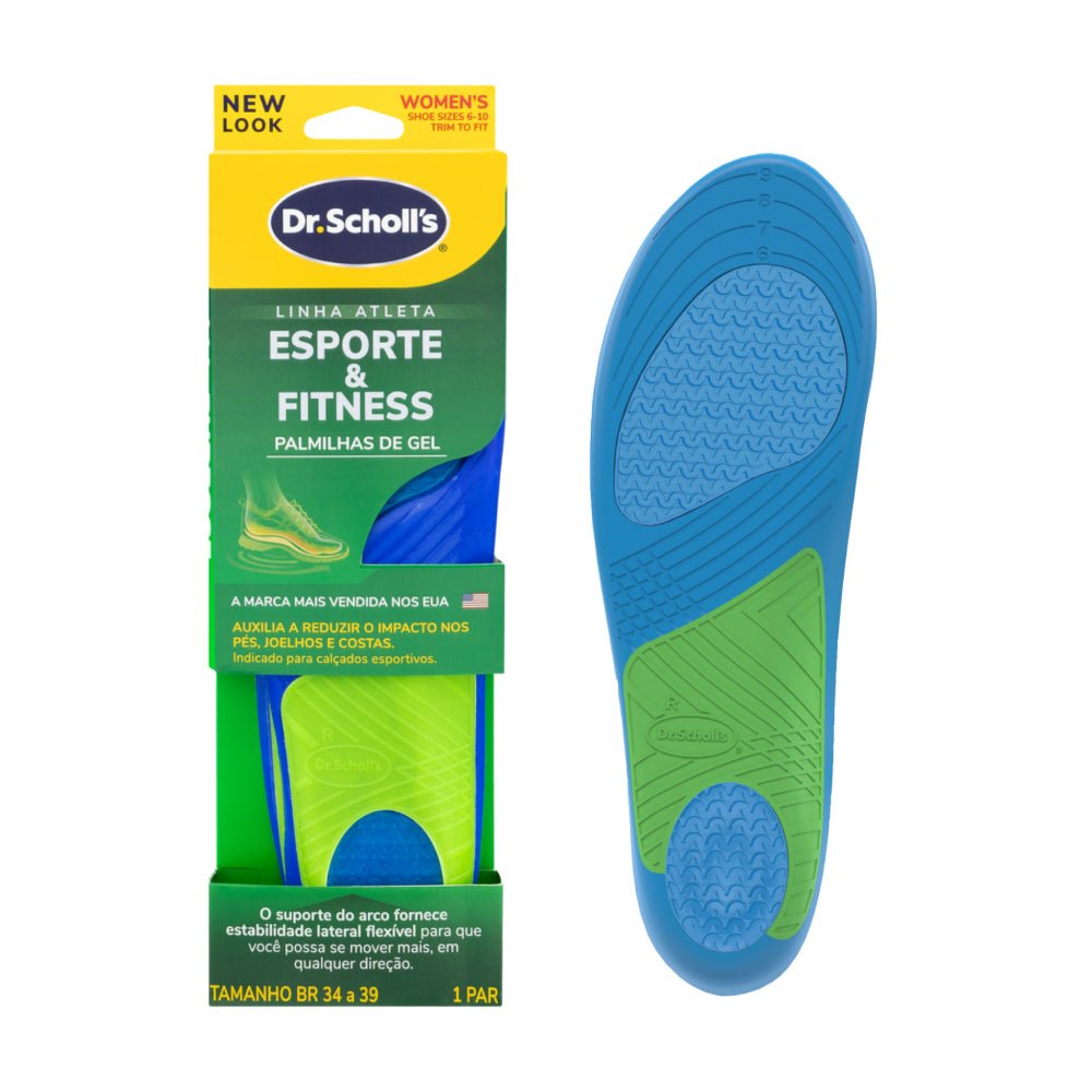 Palmilha Esporte e Fitness Dr Scholl - FisioStore